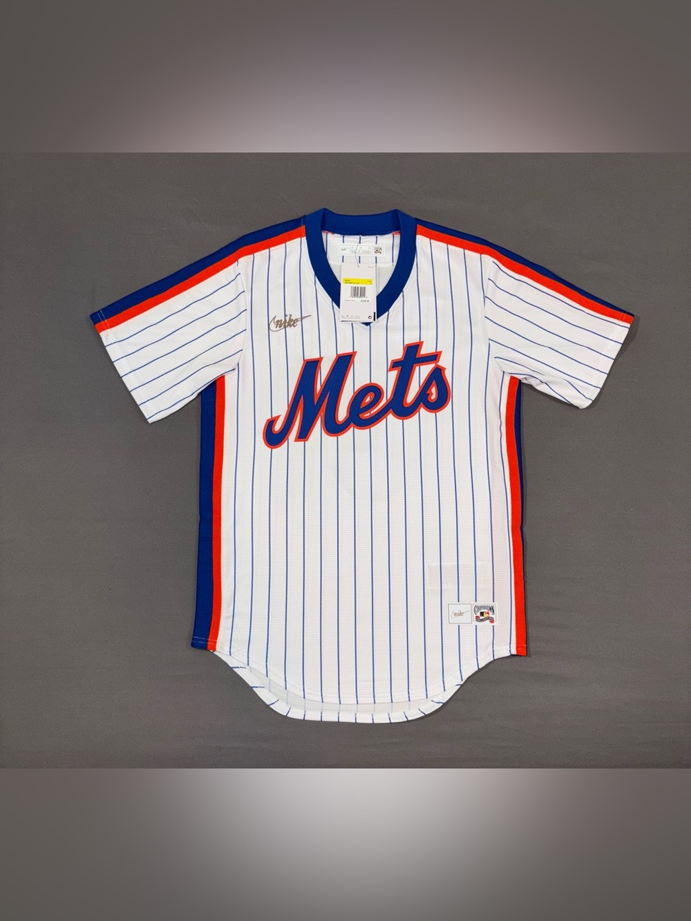 Men’s Nike New York Mets #31 Mike Piazza MLB Jersey White Size SMALL